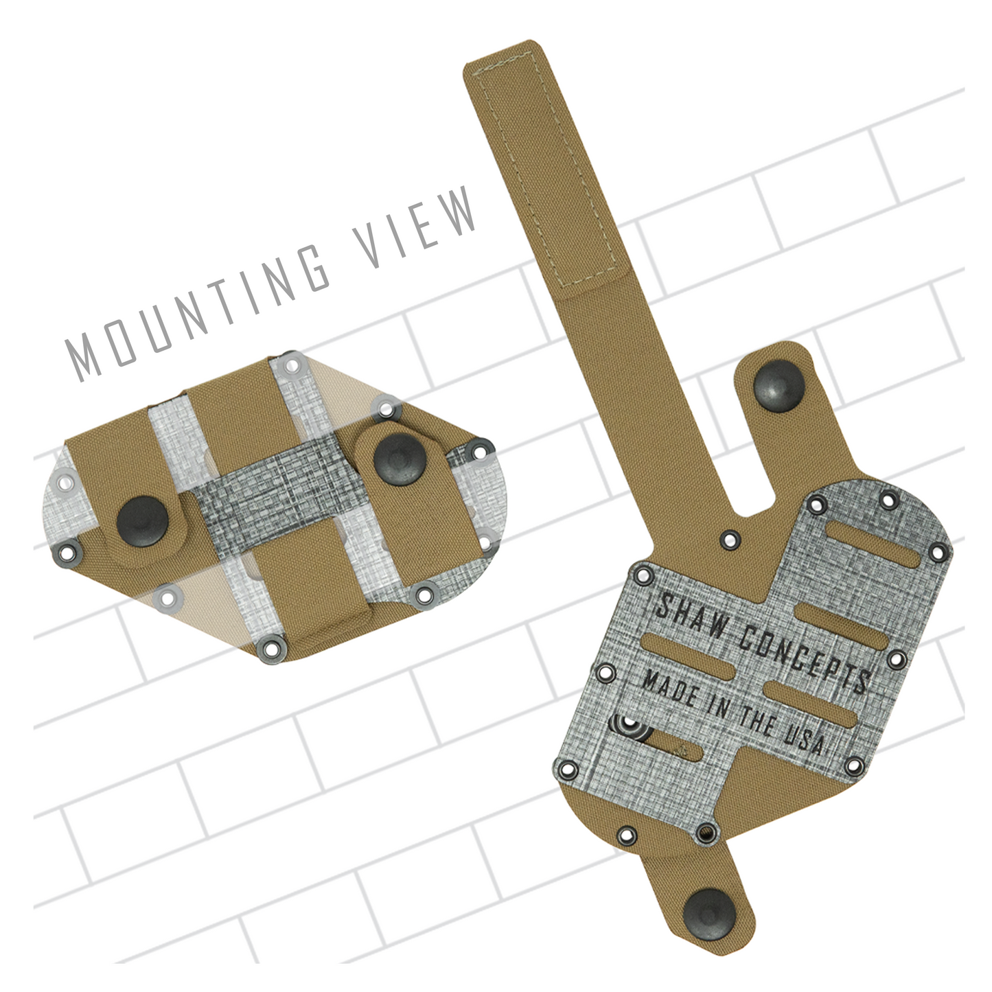 Molle Cant Mount (MCM)