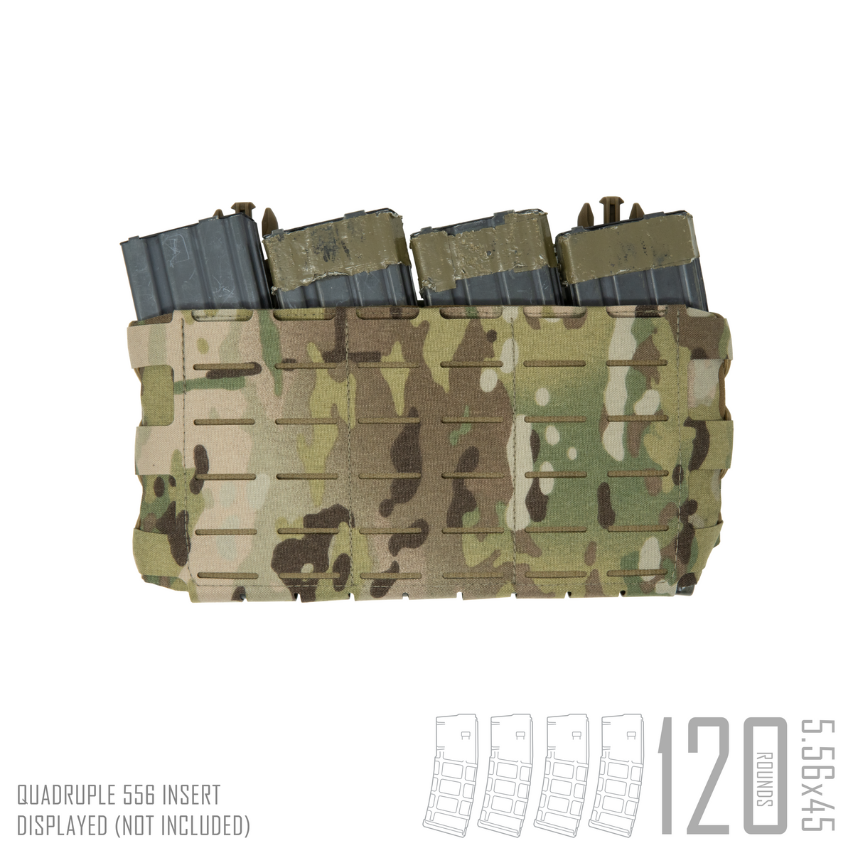 FirstSpear single .308 mag pocket MOLLE black magazine pouch 7.62 x 51 mm  20 rd