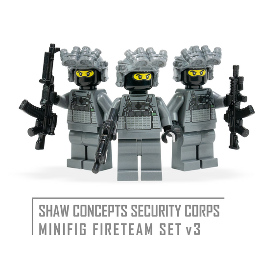 Shaw Concepts Security Forces Minifig